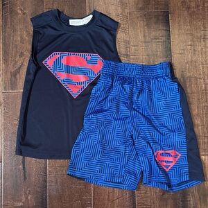 Superman summer set blue